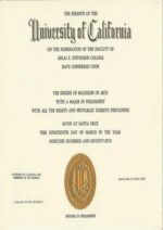 Buy college degree from The University of California, Santa Cruz