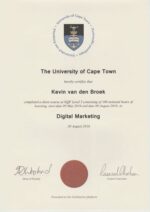 Buy college degree from the University of Cape Town