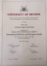 Buy college degree from The University of Cyprus