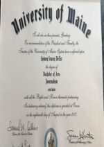 Buy college degree from The University of Maine