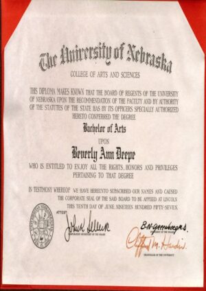 Buy college degree from The University of Nebraska-Lincoln