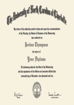 Buy college degree from The University of North Carolina at Charlotte