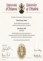 Buy college degree from The University of Ottawa