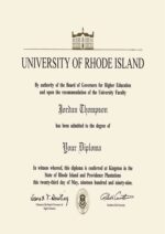 Buy college degree from The University of Rhode Island