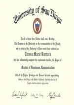 Buy college degree from The University of San Diego