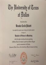 Buy college degree from The University of Texas at Dallas