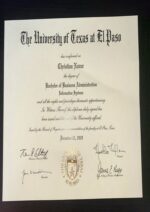 Buy college degree from The University of Texas at El Paso