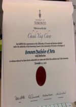 Buy college degree from The University of Toronto