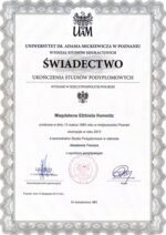 Buy college degree from the Uniwersytet im. Adama Mickiewicza w Poznaniu
