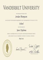 Buy college degree from The Vanderbilt University