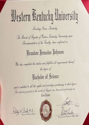 Buy college degree from The Western Kentucky University