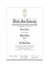 Buy college degree from The Wichita State University