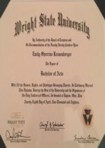 Buy college degree from The Wright State University