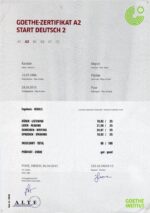 Buy German language Test Goethe A2 from The Goethe Institut Germany