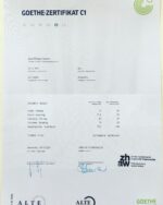 Buy German language Test Goethe C1 from The Goethe Institut Germany