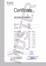 Buy German language Test Telc C1 University from The Telc Institut Germany
