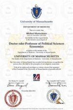 Buy Doctorate Massachusetts Online |Doctor Diploma