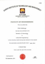 Buy college degree from The Gandhi Institute of Technology and Management