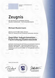 Complaint tailor Buy IHK certificate online | Certificate to download in just a few minutes as a high-resolution PDF