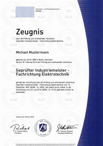 Buy IHK certificate online | Certificate to download in just a few minutes as a high-resolution PDF
