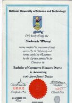 Buy college degree from the National University of Science and Technology