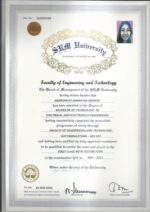 Buy college degree from The SRM Institute of Science and Technology